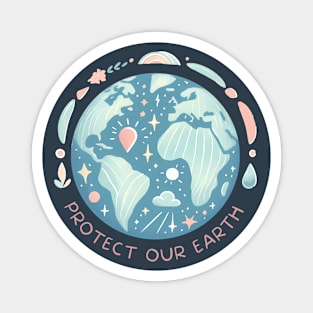 Protect Out Home - Earth Day Magnet